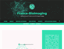 Tablet Screenshot of france-bioimaging.org